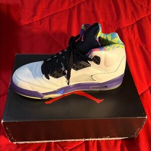 Colorful High-Top Sneakers